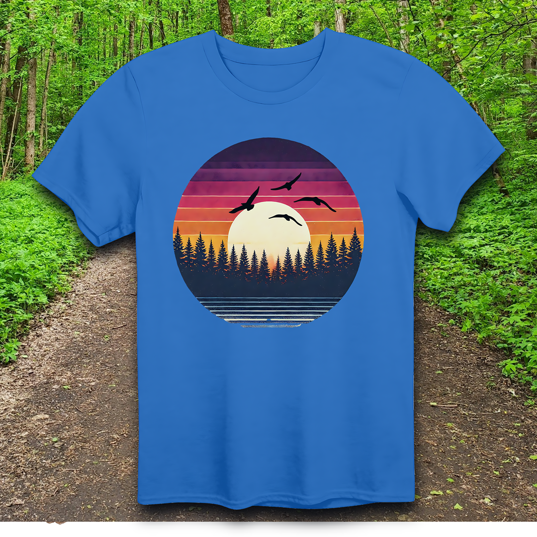 bird sunset T-Shirt