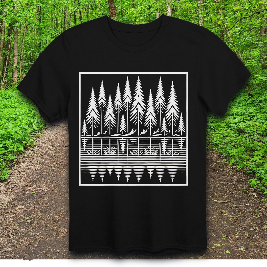 white trees T-Shirt