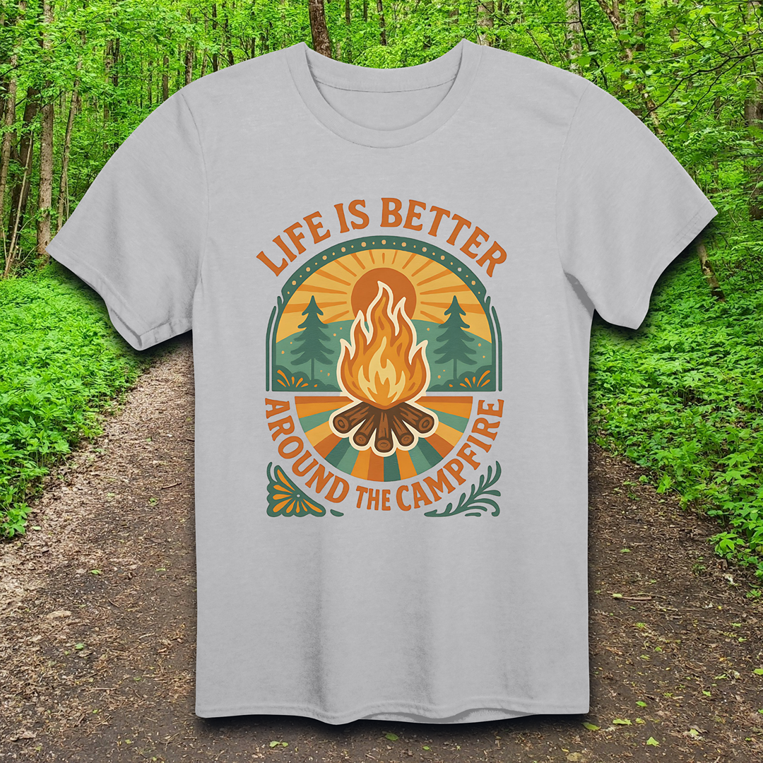 boho campfire T-Shirt