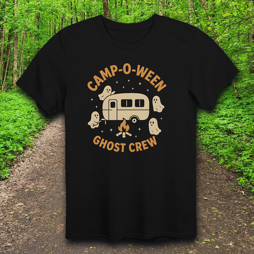 Camp-O-Ween Ghost Crew T-Shirt