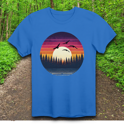 bird  sunset T-Shirt