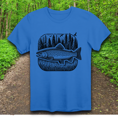 Fish forrest  T-Shirt