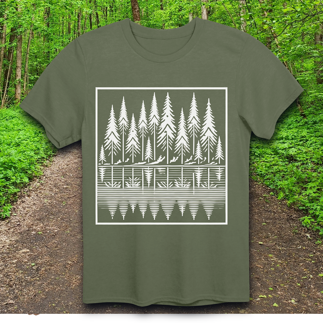 white trees T-Shirt