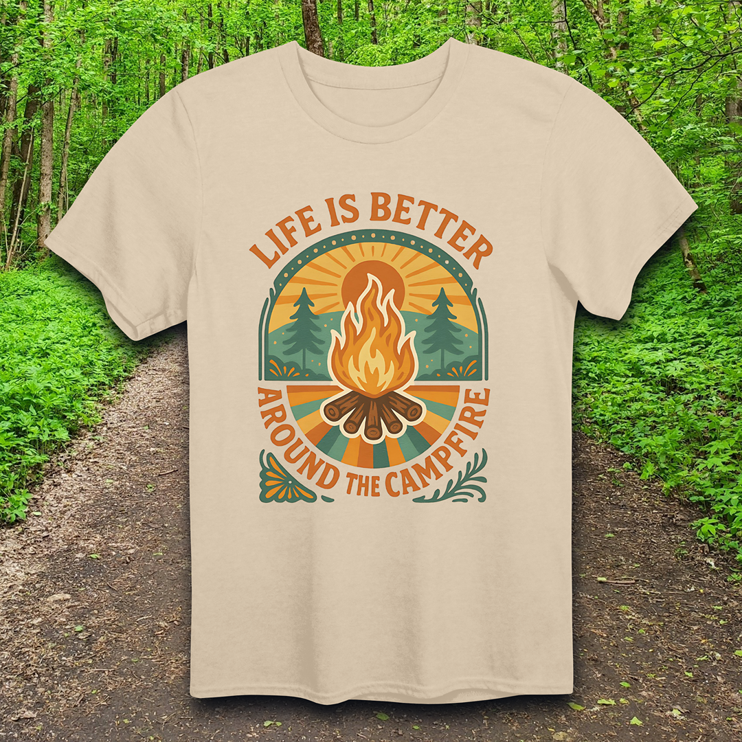 boho campfire T-Shirt
