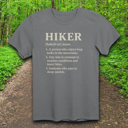hiker def T-Shirt