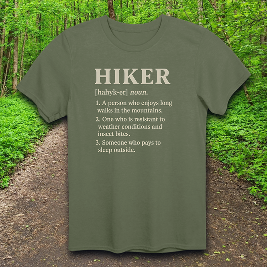 hiker def T-Shirt