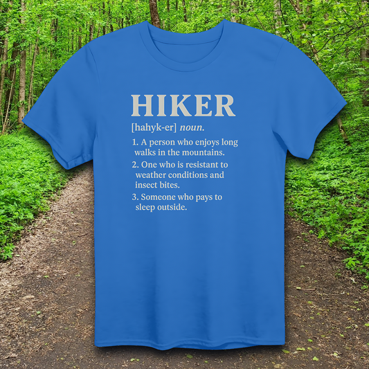 hiker def T-Shirt