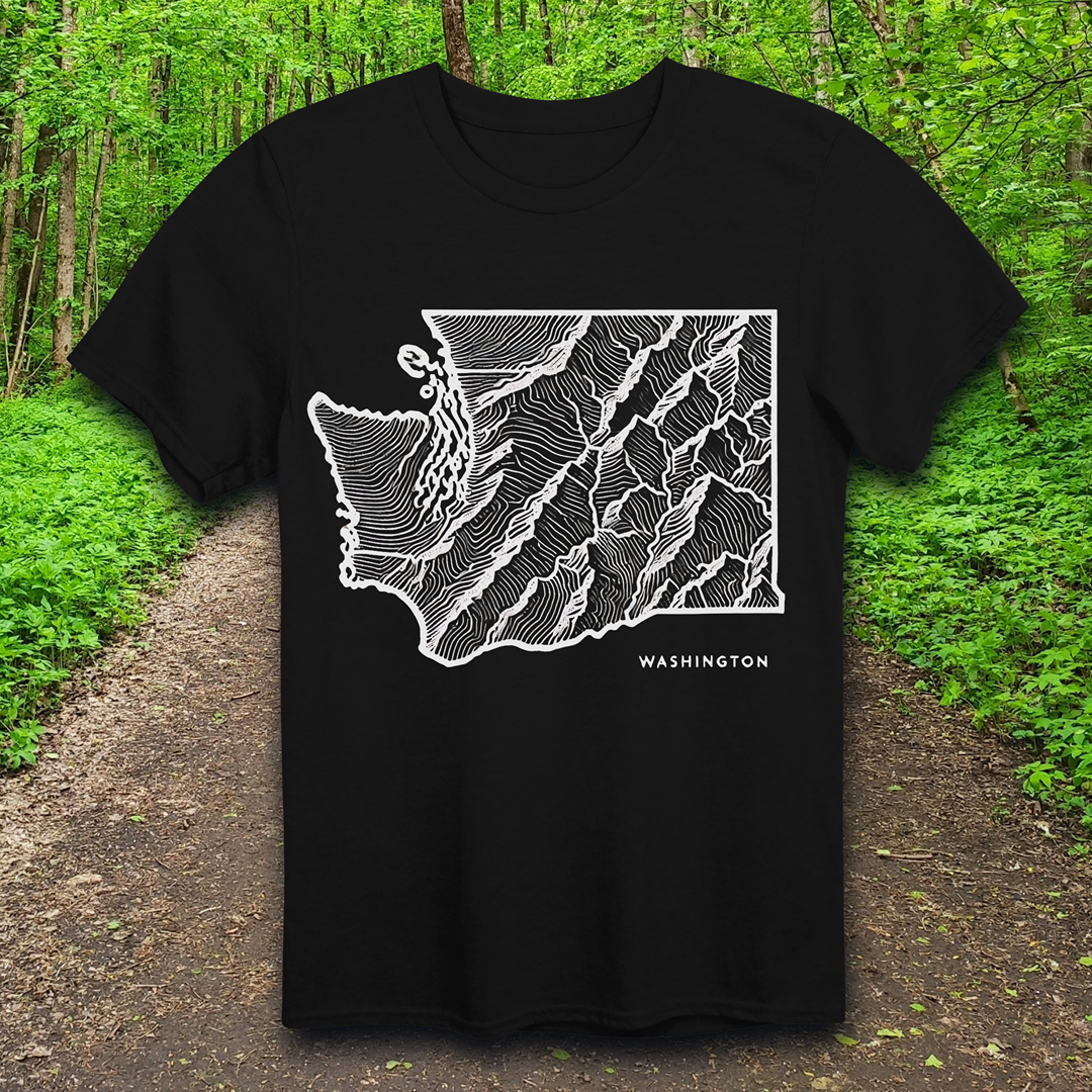 Washington Topo Inspiration T-Shirt
