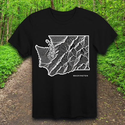 Washington Topo Inspiration T-Shirt