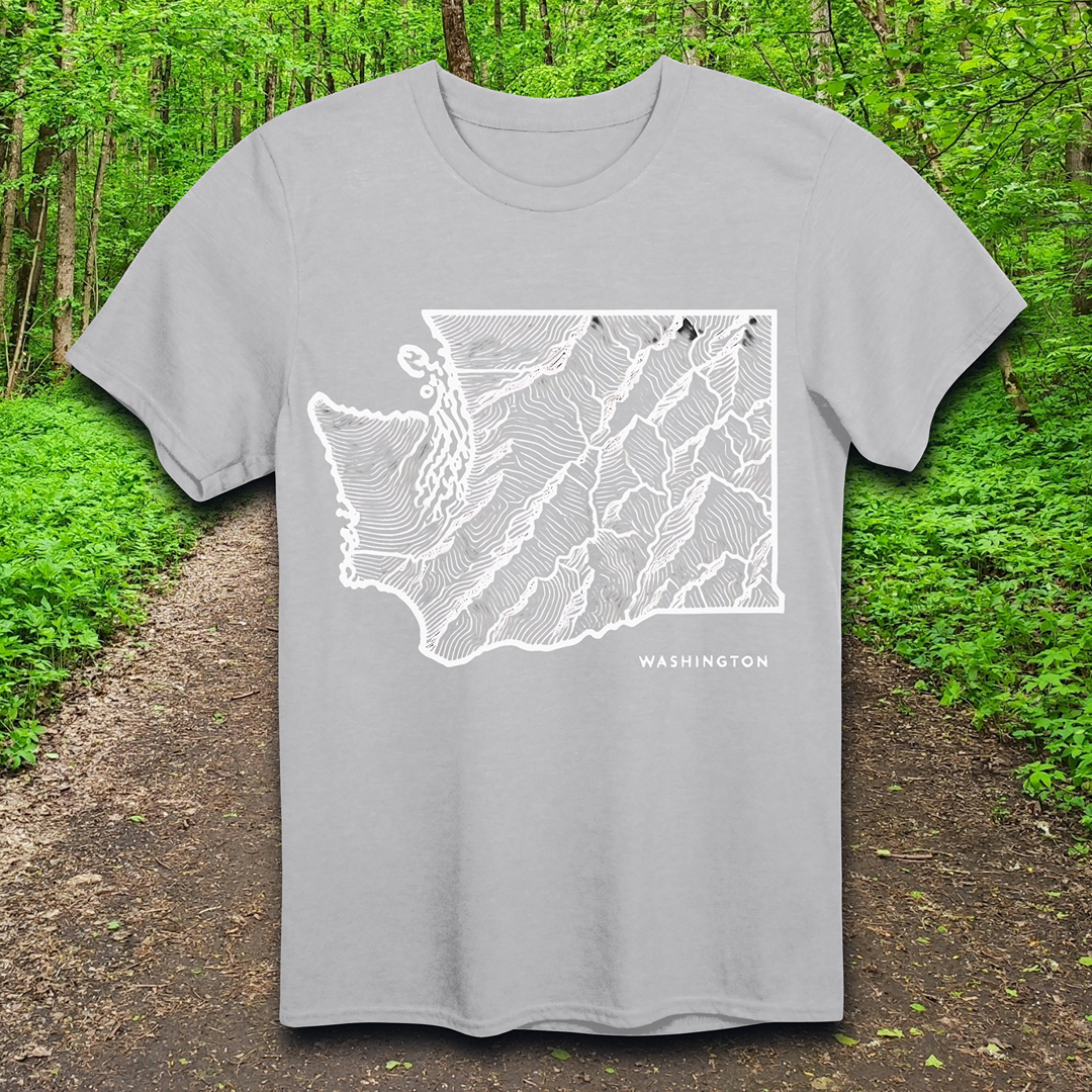 Washington Topo Inspiration T-Shirt