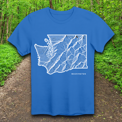 Washington Topo Inspiration T-Shirt