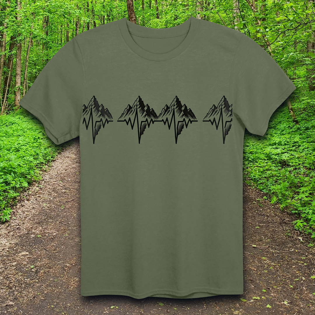 Mountain Heartbeat  T-Shirt