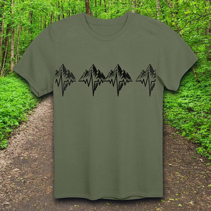 Mountain Heartbeat  T-Shirt