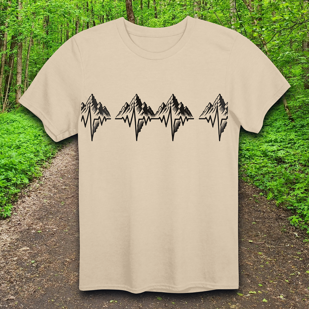 Mountain Heartbeat  T-Shirt
