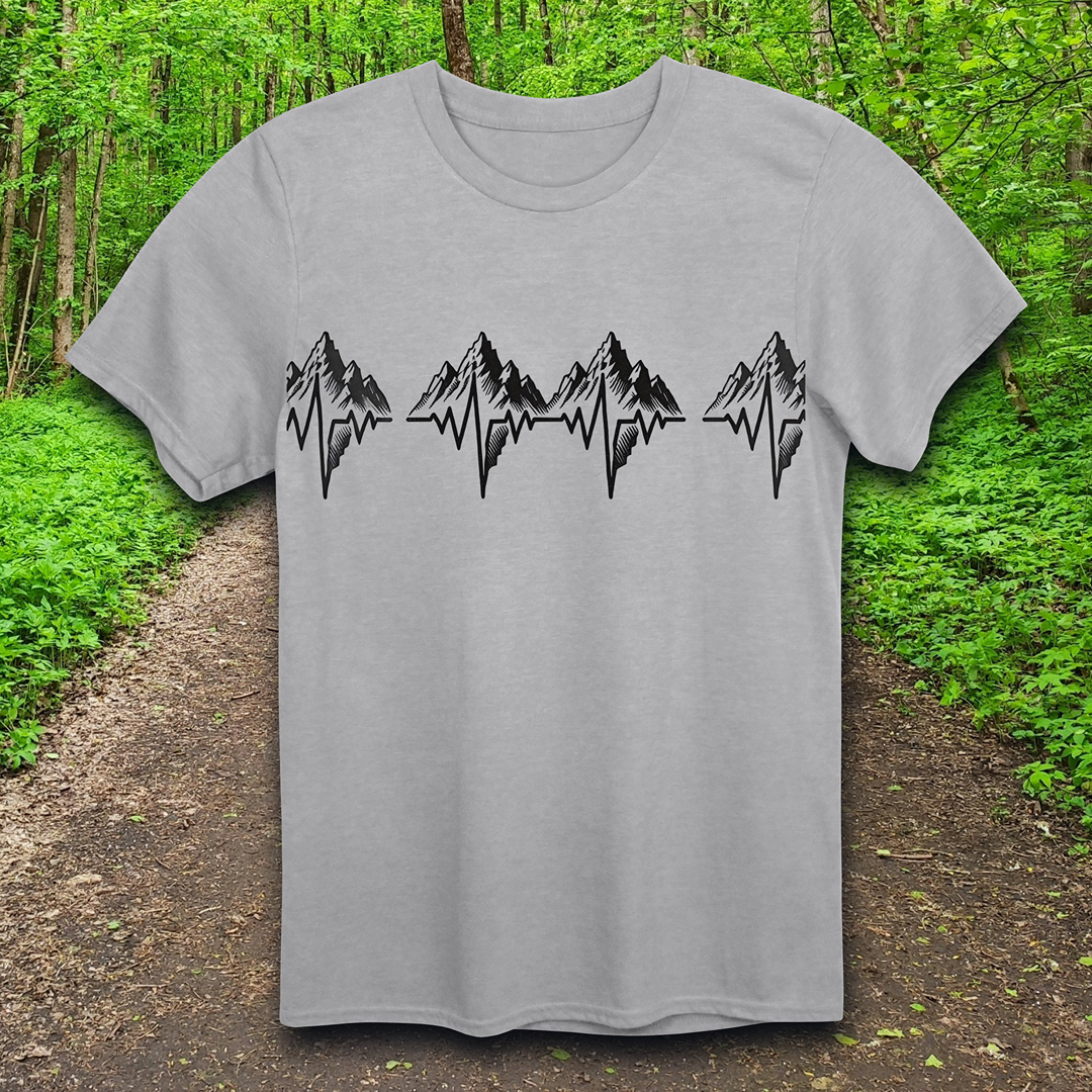 Mountain Heartbeat  T-Shirt
