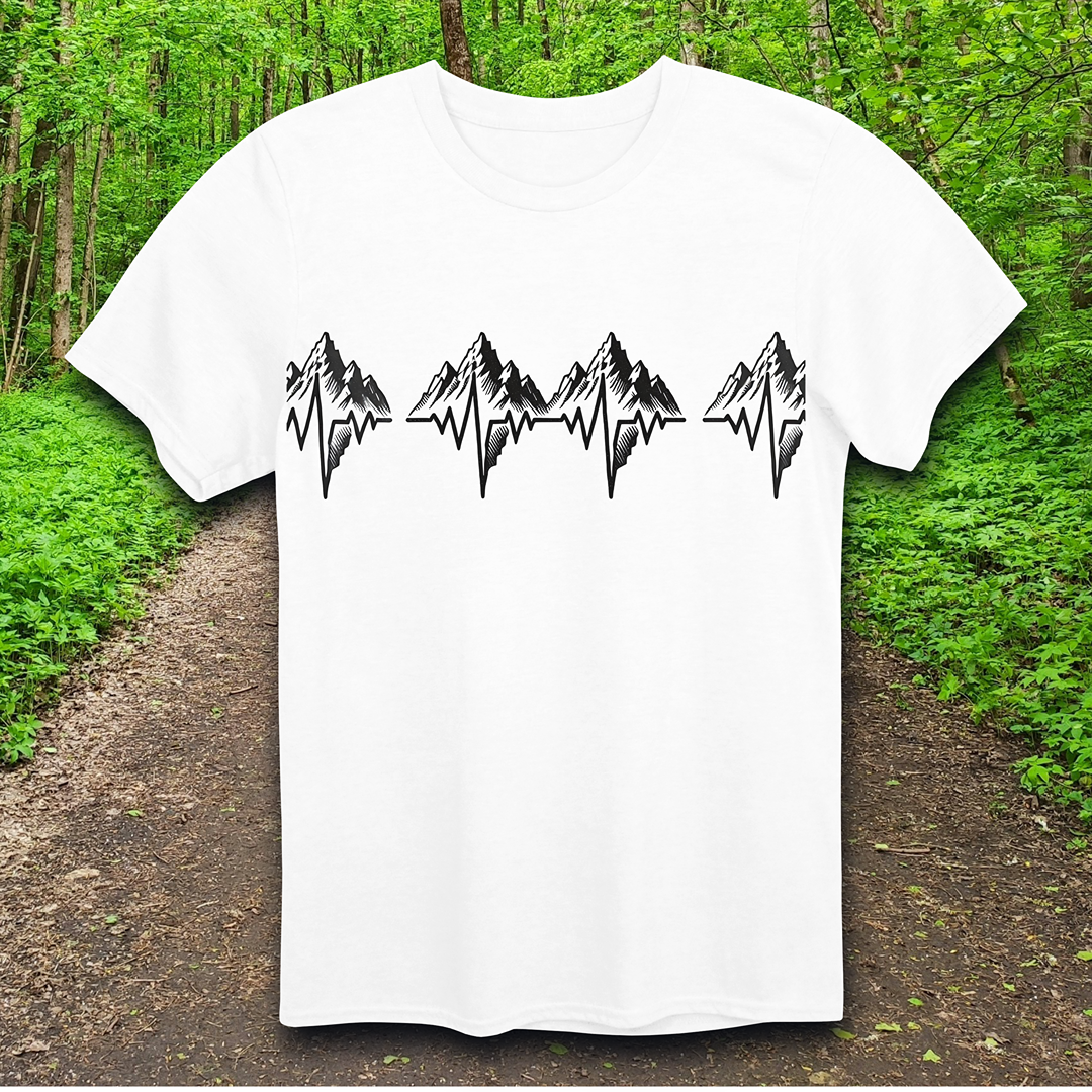 Mountain Heartbeat  T-Shirt