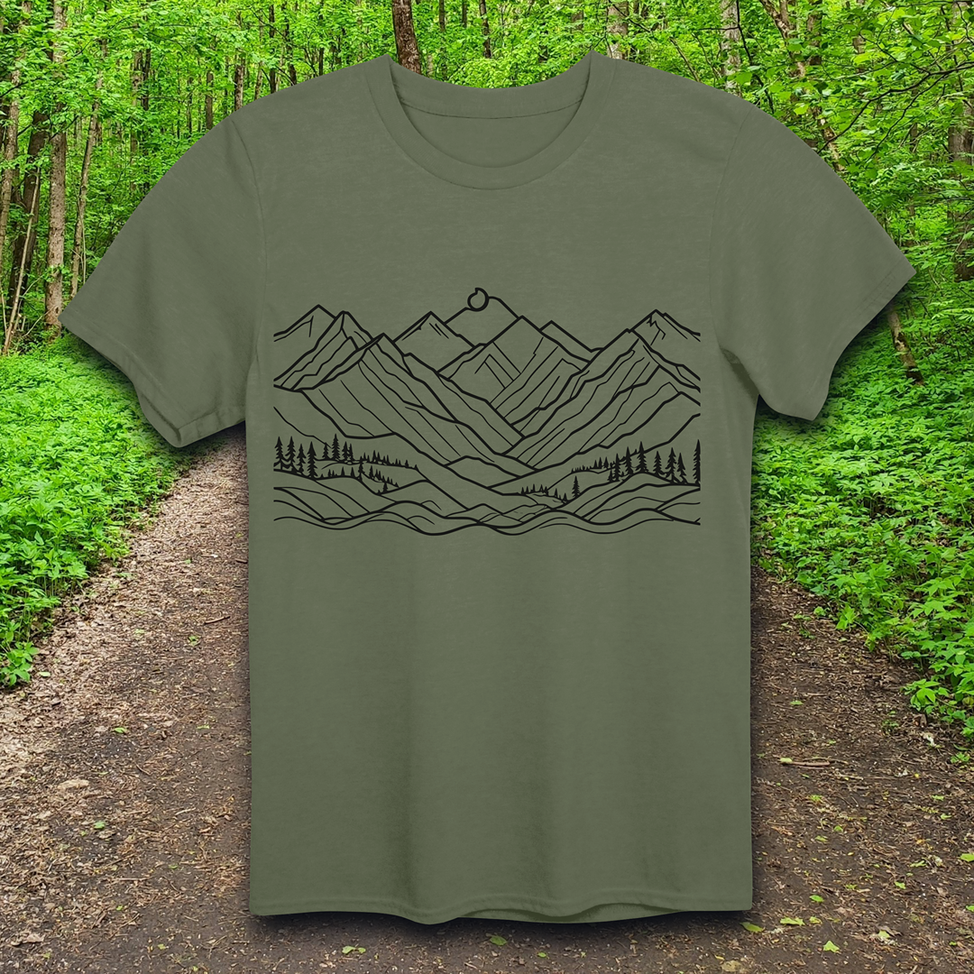 Line Mountain  T-Shirt