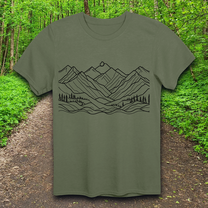 Line Mountain  T-Shirt
