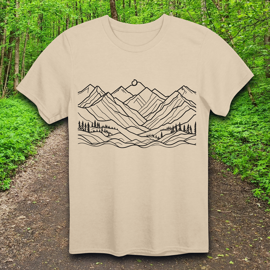 Line Mountain  T-Shirt