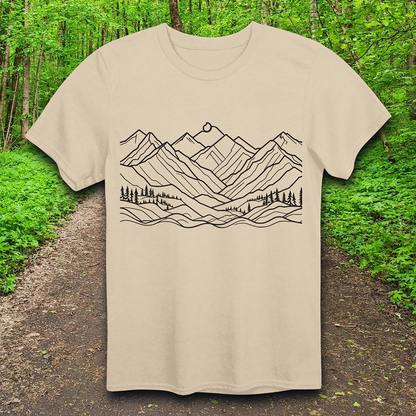 Line Mountain  T-Shirt