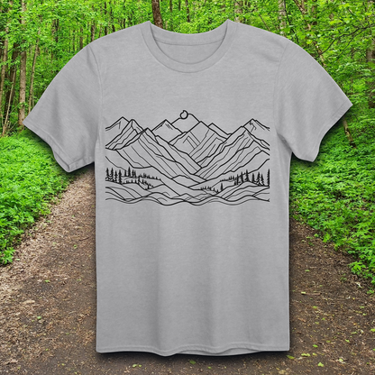 Line Mountain  T-Shirt