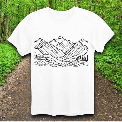Line Mountain  T-Shirt
