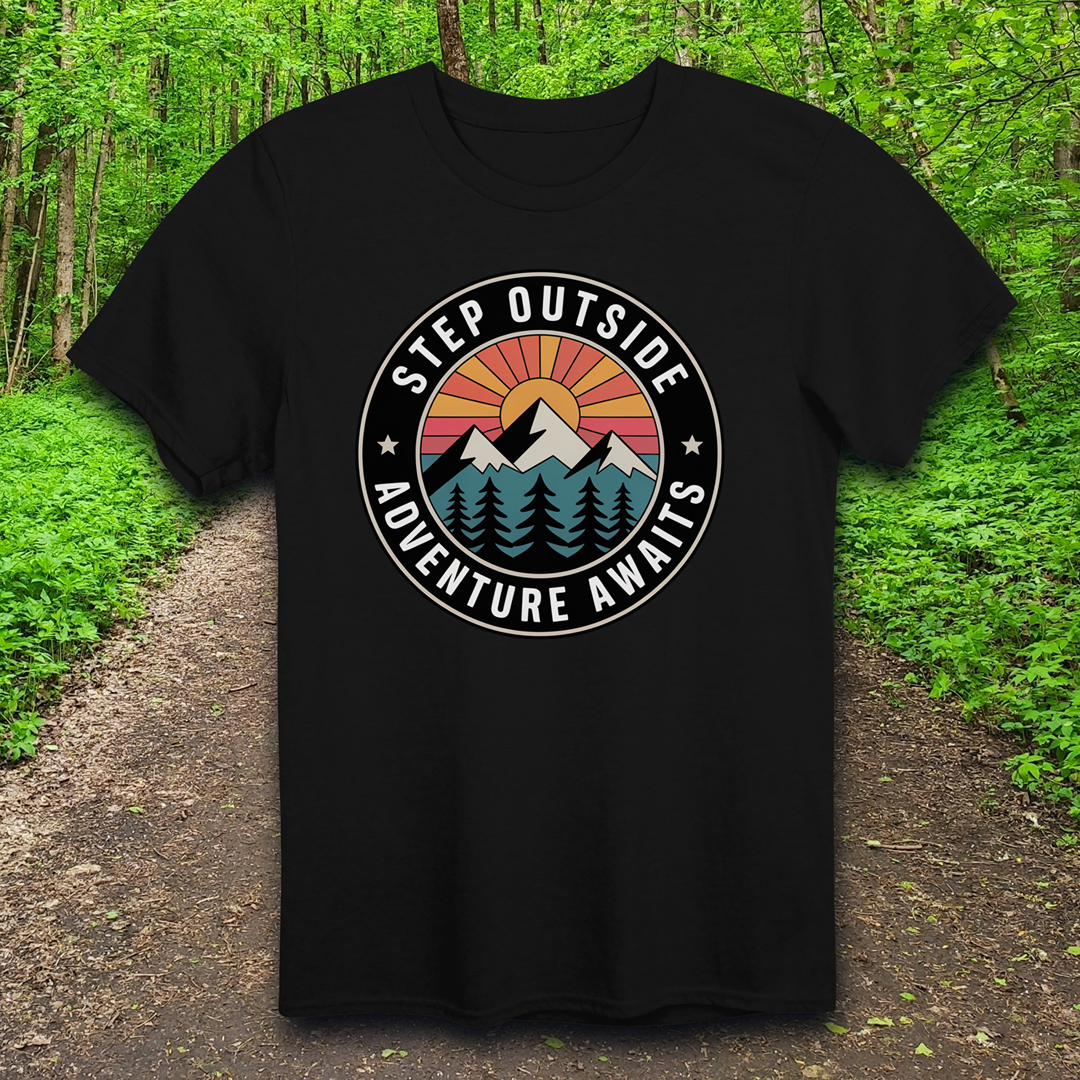 Step Outside Adventure  T-Shirt