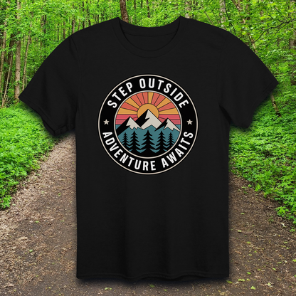 Step Outside Adventure  T-Shirt