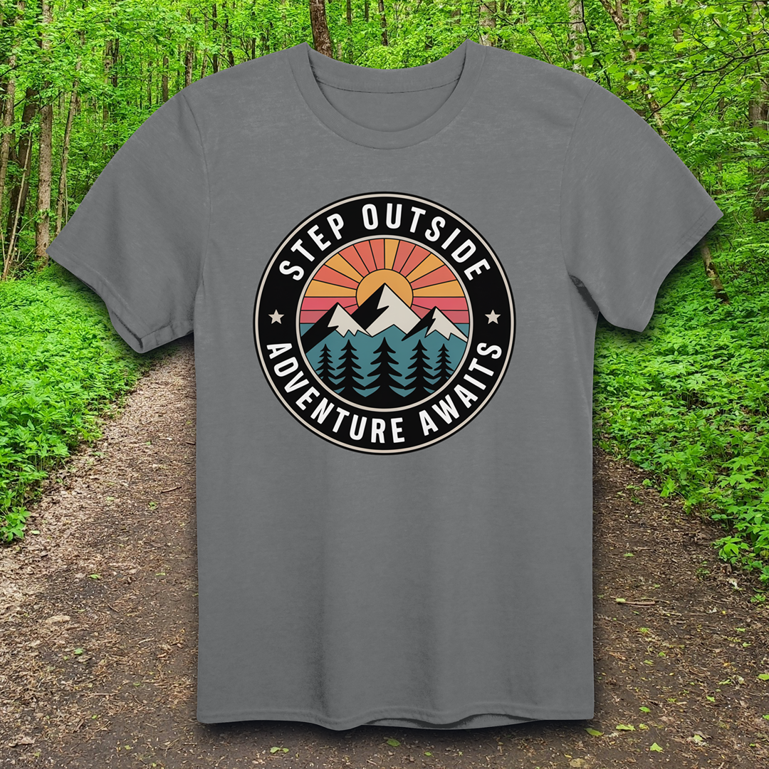Step Outside Adventure  T-Shirt