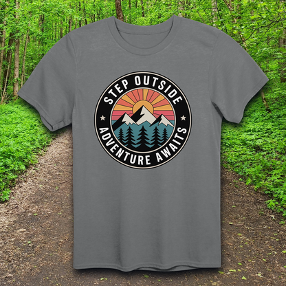 Step Outside Adventure  T-Shirt