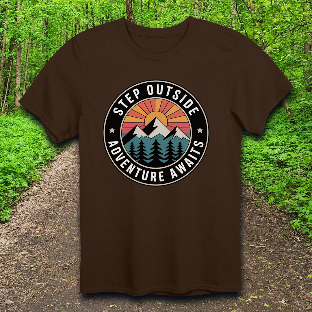 Step Outside Adventure  T-Shirt