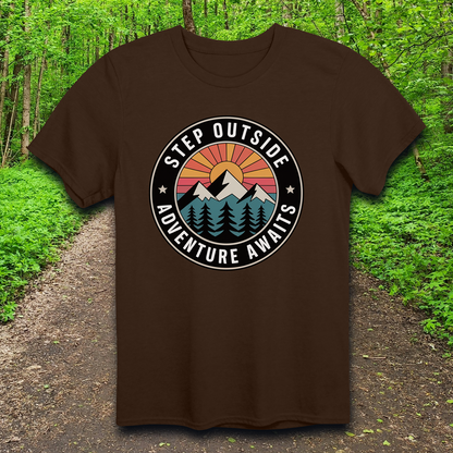 Step Outside Adventure  T-Shirt