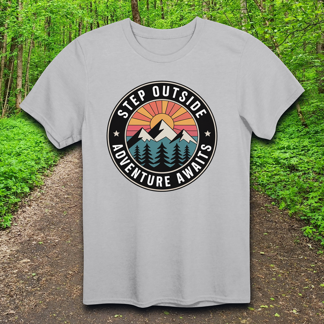 Step Outside Adventure  T-Shirt