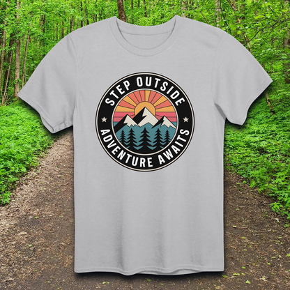Step Outside Adventure  T-Shirt