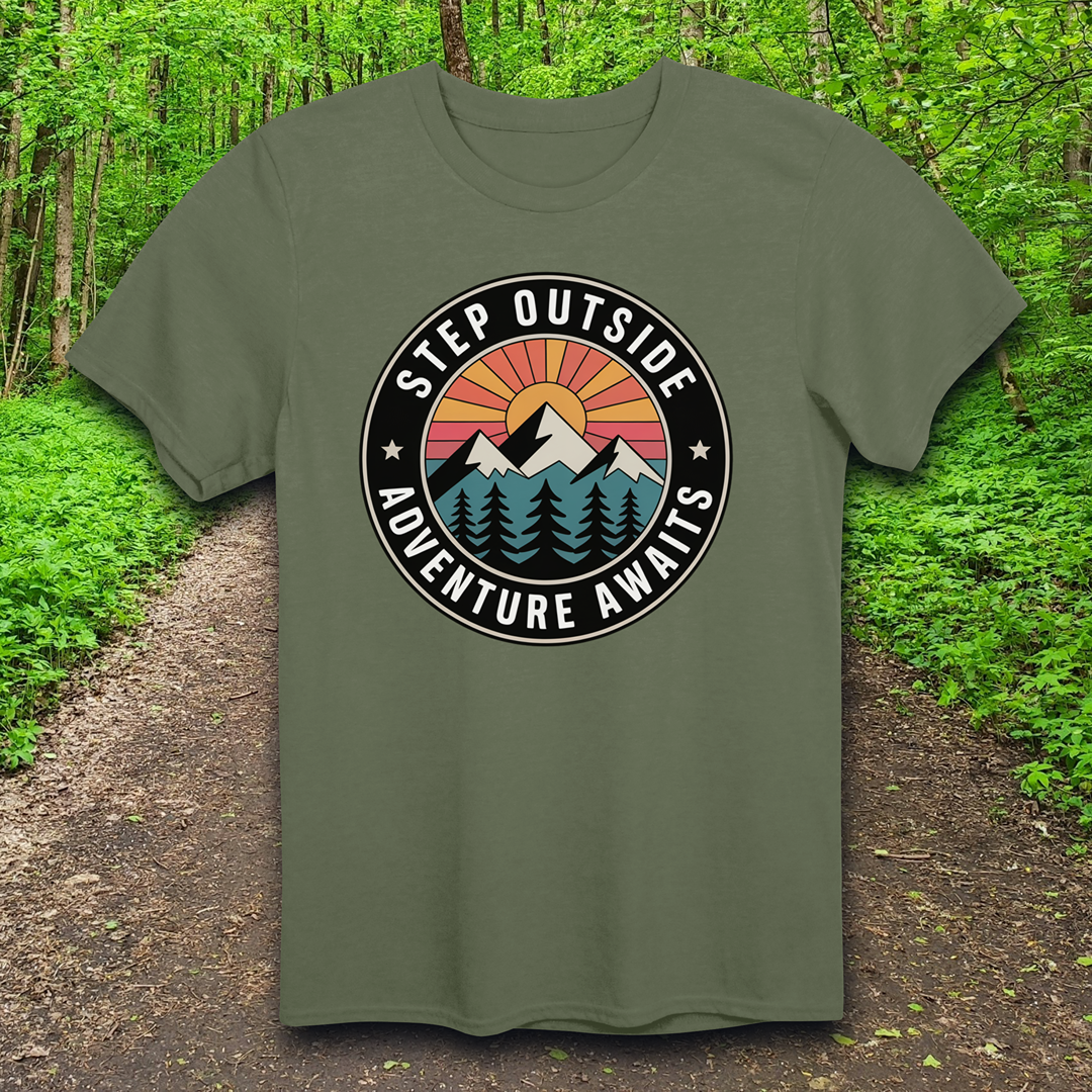 Step Outside Adventure  T-Shirt