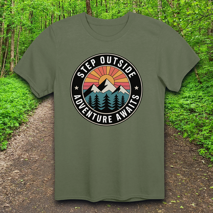 Step Outside Adventure  T-Shirt
