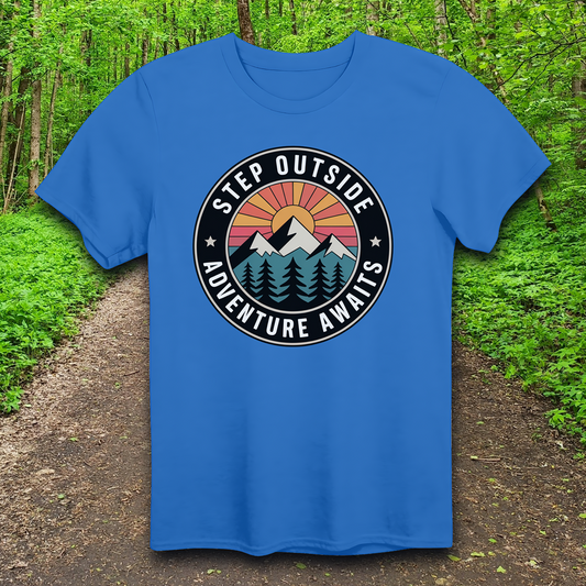 Step Outside Adventure  T-Shirt
